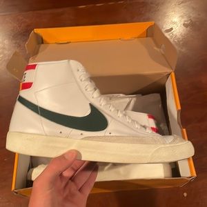 Nike Blazers multi-swoosh color